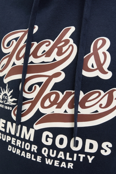 Jack & Jones jjelogo sweat hood 2 col 25/26 noos